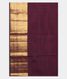 Burgundy Handwoven Kanjivaram Silk Saree T1852883