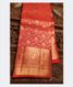 Orange Handwoven Kanjivaram Silk Saree T1197831