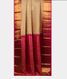 Beige Handwoven Kanjivaram Silk Saree T1337272
