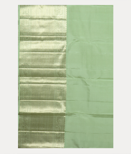 Green Handwoven Kanjivaram Silk Saree T1867063