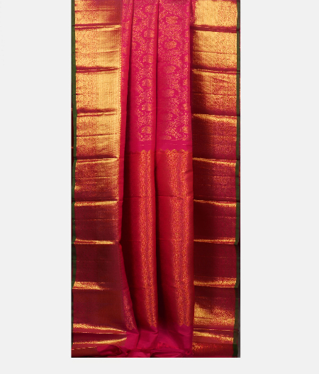 Magenta Handwoven Kanjivaram Silk Saree T1852622