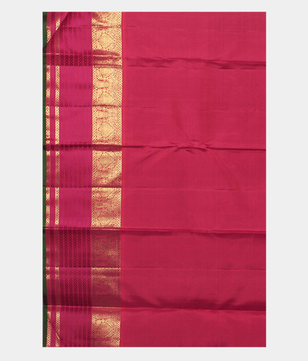 Peacock Blue Handwoven Kanjivaram Silk Saree T1620133