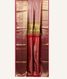 Light Pink Hand Printed Kanjivaram Silk Saree T1419902
