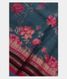 Greenish Grey Vidarbha Tussar Printed Saree T1915841