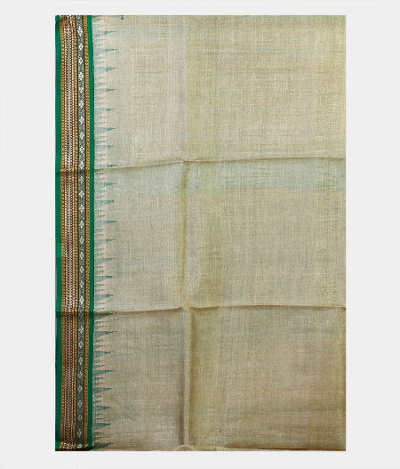 Beige Vidarbha Tussar Printed Saree T1915763