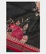 Black Vidarbha Tussar Printed Saree  T1915791