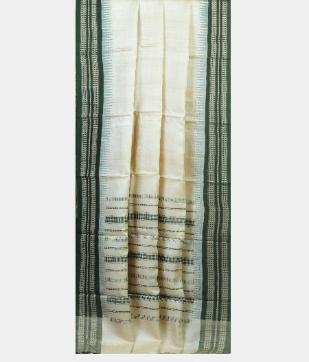 Off White Vidarbha Tussar Saree T1667762