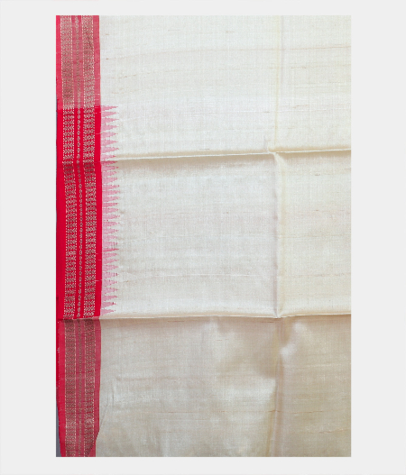 Beige Vidarbha Tussar Saree T1667745