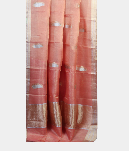 Pink Banaras Tissue Silk Saree T1933162