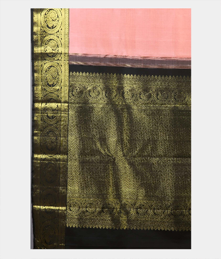Pink Handwoven Kanjivaram Silk Saree T1698355