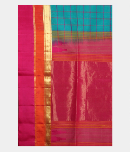 Blue Soft Silk Saree T1636924