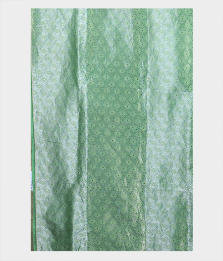 Yellowish Green Banaras Tissue SIlk Saree T1932533