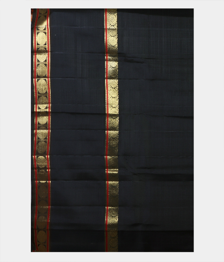 Red Handwoven Kanjivaram Silk Saree T1756254