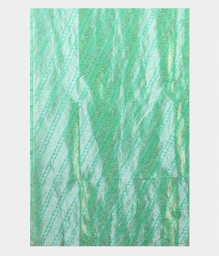 Yellowish Green Banaras Tissue Silk Saree T1932633