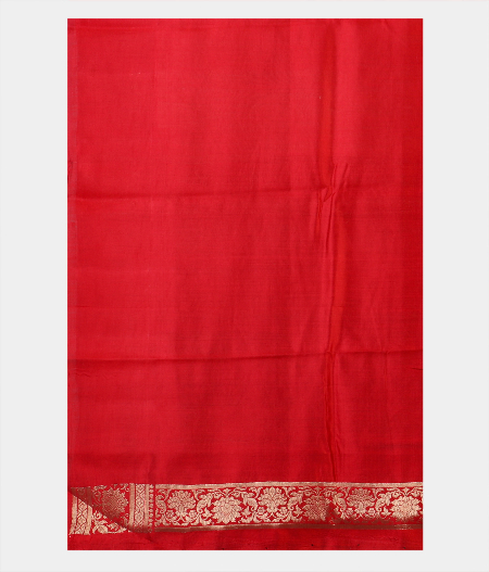 White Chaniya Silk Saree T1871133