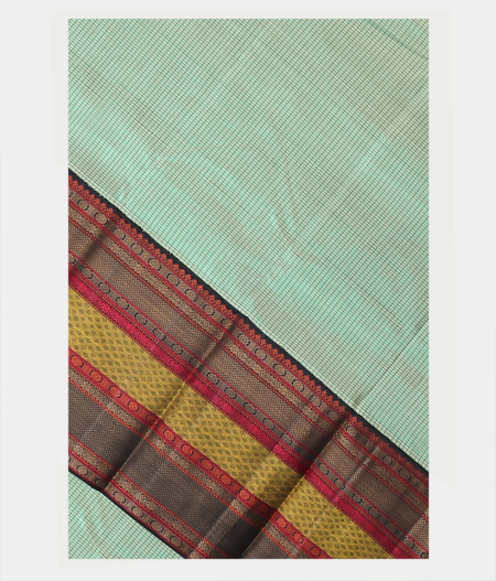 Light Green Handwoven Kanjivaram Silk Saree T191070-image