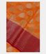Orange Chaniya Silk Saree T899621
