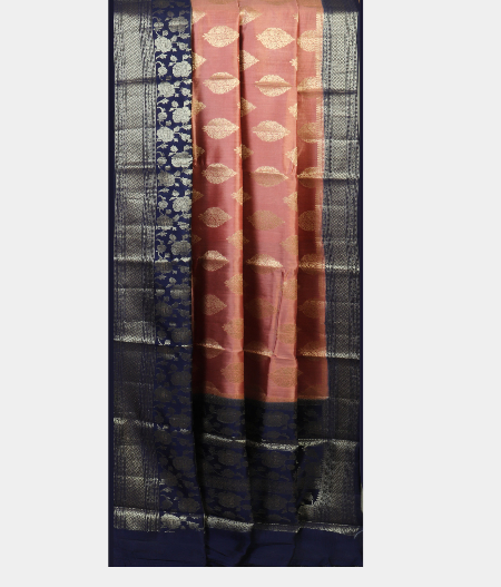 Onion Pink Chaniya Silk Saree T1749222