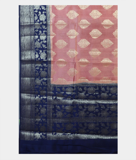 Onion Pink Chaniya Silk Saree T1749224