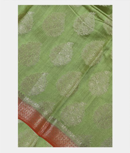 Light Green Chaniya Silk Saree T187111-image