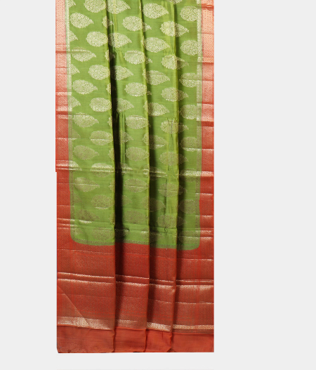 Light Green Chaniya Silk Saree T1871112