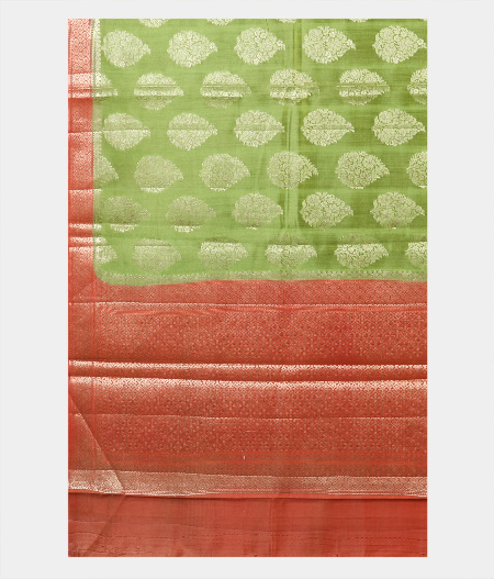 Light Green Chaniya Silk Saree T1871114