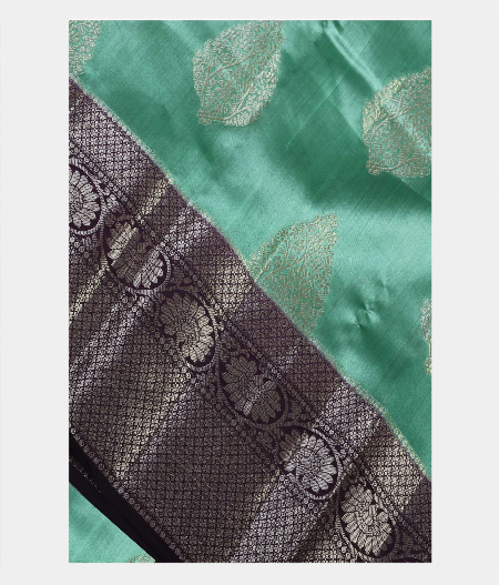 Green Chaniya Silk Saree T189838-image