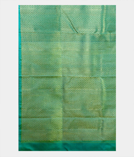 Green Handwoven Kanjivaram Silk Saree T1934523