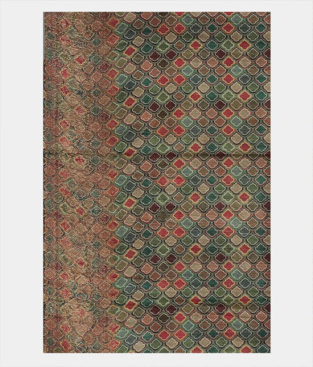 Green Tussar Printed Saree T1990373