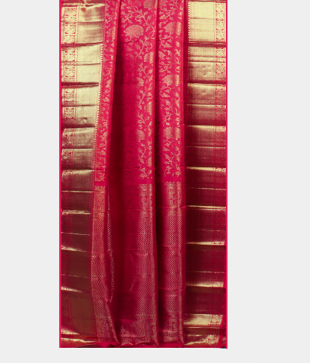 Magenta Handwoven Kanjivaram Silk Saree T1902222