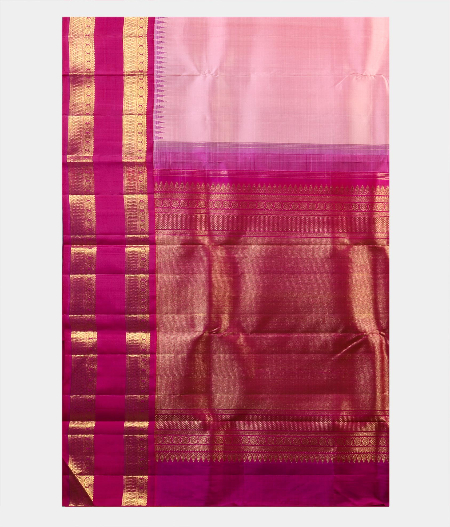 Pink Handwoven Kanjivaram Silk Saree T1900804