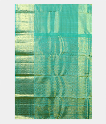 Green Handwoven Kanjivaram Silk Saree T1901324