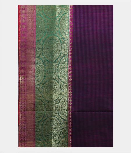 Blue Banaras Tussar Saree T1959253