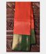 Orange Handwoven Kanjivaram Silk Saree T1631471