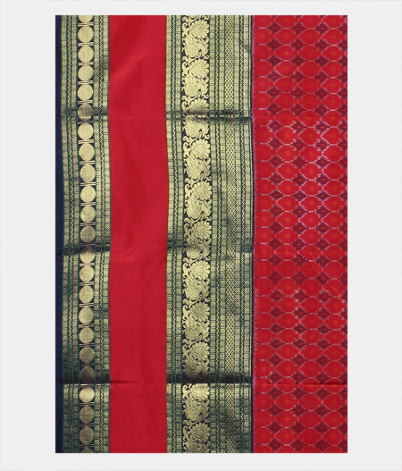 Brown Twill Kanjivaram Silk Saree T1603313