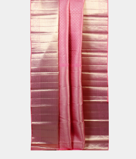Pink Handwoven Kanjivaram Silk Saree T1902192