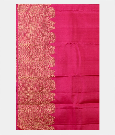 Yellow Handwoven Kanjivaram Silk Saree T1803243