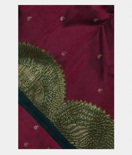 Maroon Handwoven Kanjivaram Silk Saree T192895-image
