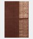 Brown Tussar Printed Saree T1898293