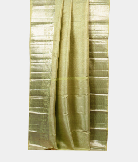 Green Handwoven Kanjivaram Silk Saree T1905702