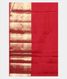 Pinkish Red Handwoven Kanjivaram Silk Saree T1907063