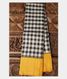 Black and White Handwoven Kanjivaram Silk Saree T1241131