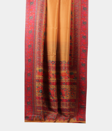 Yellow Cashmere Kani Silk Saree T2031852