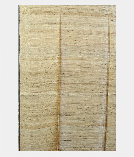 Yellow Tussar Printed Saree T1981193