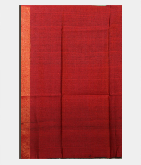 Dark Grey Tussar Printed Saree T1981943