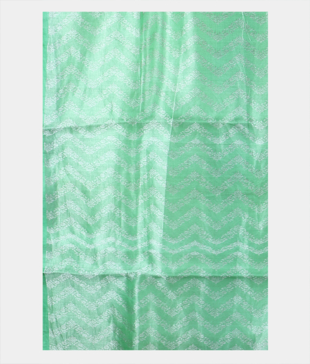 Yellow Banaras Organza Saree T1871783