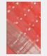 Peach Banaras Organza Saree T1990991