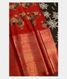 Red Printed Kanjivaram Silk Pavadai T1813661