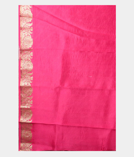 Pink  Kora Organza Saree T1893933