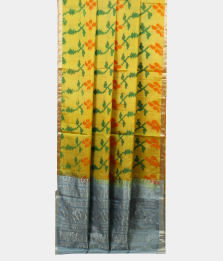 Yellow Soft Silk Saree T1885592